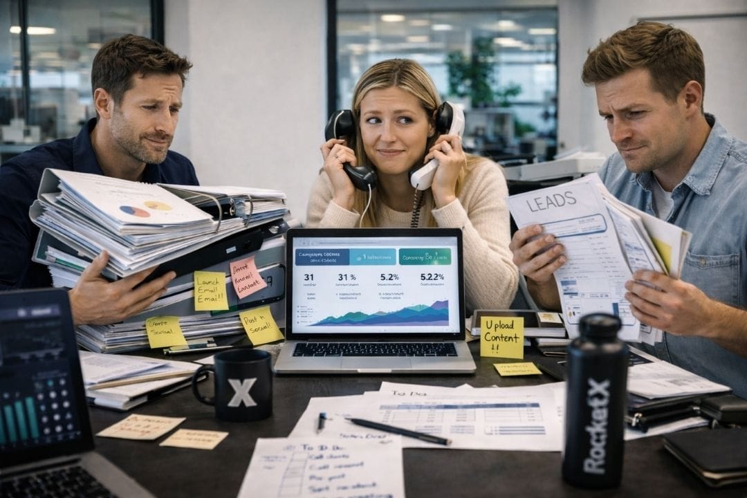 Il sistema operativo che sostiene la tua crescita - Rocket X Header